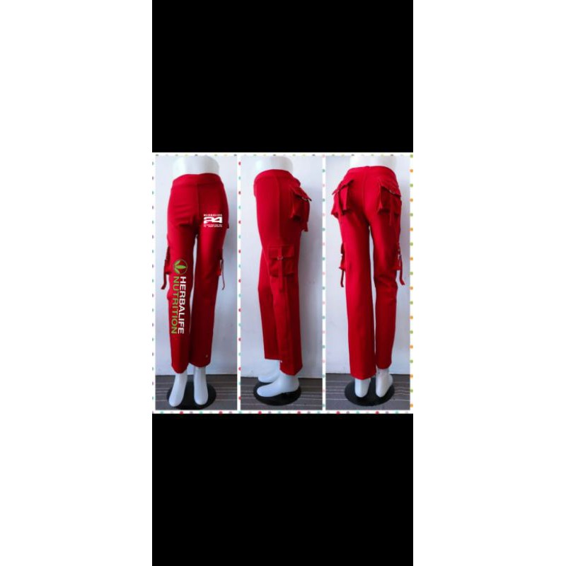 CELANA SENAM CARGO WANITA / CELANA SENAM ZUMBA CARGO