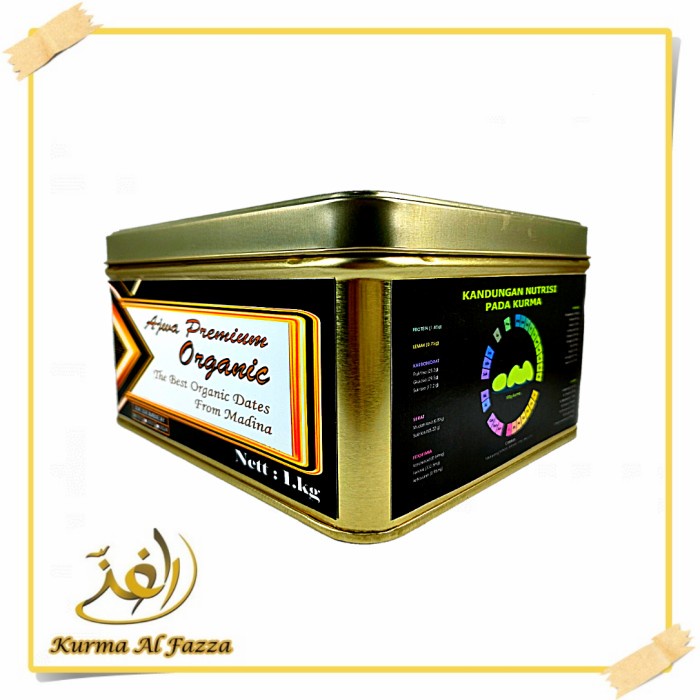 

Kurma Ajwa Premium Organik 1kg