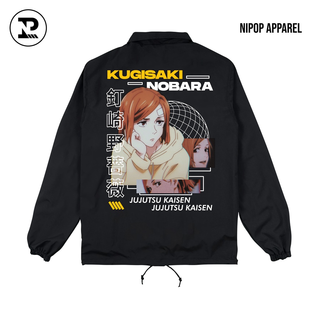 NIPOP Jujutsu Kaisen Kugisaki Nobara Coach Jacket