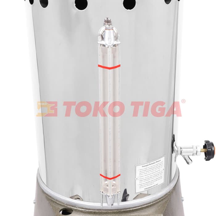Setrika Uap Gas - Steam Boiler Otomatis 25 Liter NAGAMOTO GB-27M/GB27M