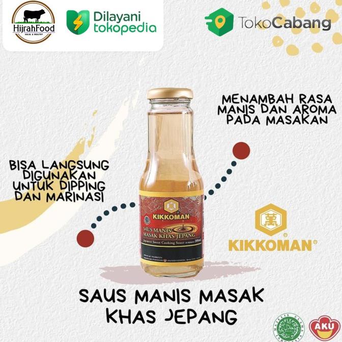 

Kikkoman Mirin Halal | Japanese Sweet Cooking Sauce Cuka Sushi - 250ml