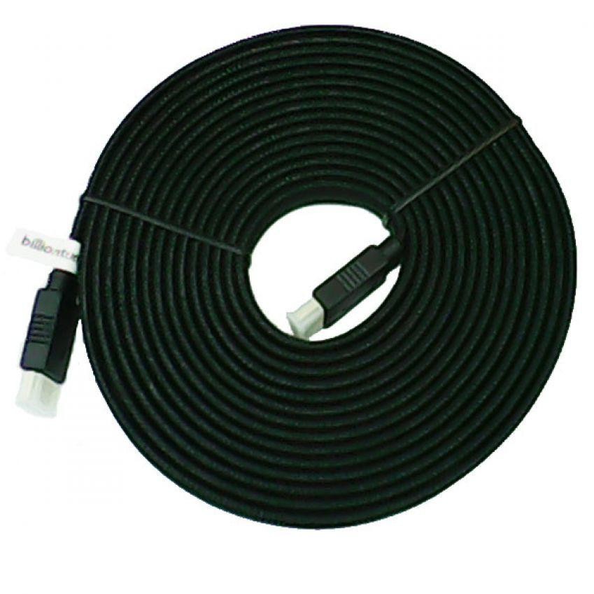 Kabel Hdtv Flat - 10 m - hitam - 669569hitam