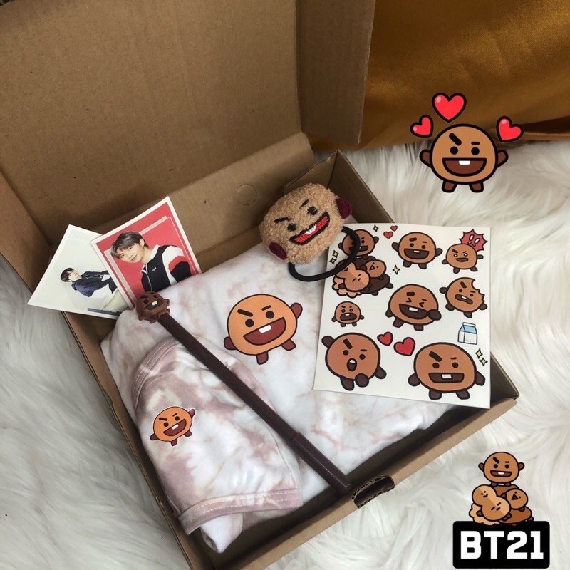 

Tie dye Box bt21