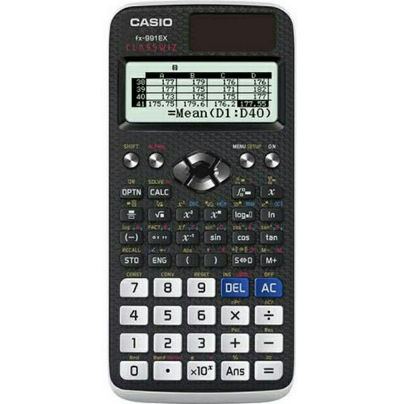 

CASIO FX-991 EX ~ Kalkulator Ilmiah / Scientific Calculator 991EX Kuliah