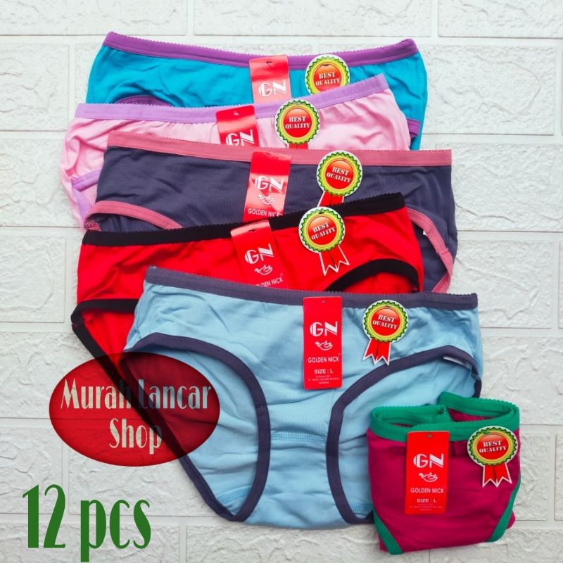 Cd Anak Remaja - Wanita Dewasa Golden Nick 130 | Celana Dalam Wanita Lusinan