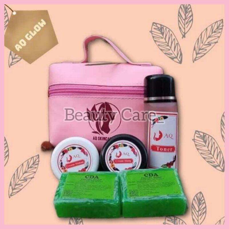[COD] PAKET LENGKAP CREAM AQ SKINCARE ORI LEMBUT ~ KRIM AQ SKINKER PEMUTIH WAJAH ~ CREAM AQ MALAM & 