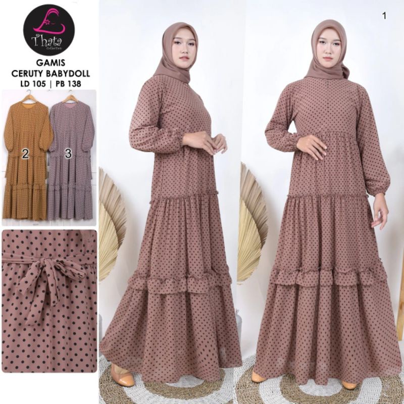 Lina_dress//gamis_wanita//gamis_syair'i//bestseller