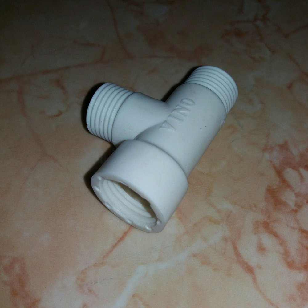 Jual TEE Drat Cabang Shower VINO  T Drat Double Dobel TEE Drat Cabang Shower Closet Duduk Murah