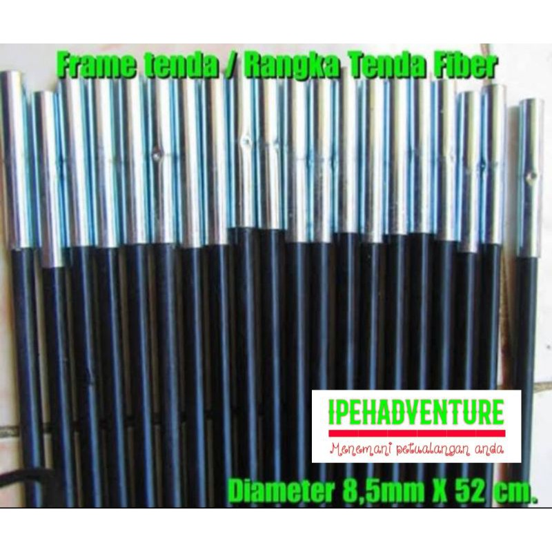 frame tenda fiber 8,5x52