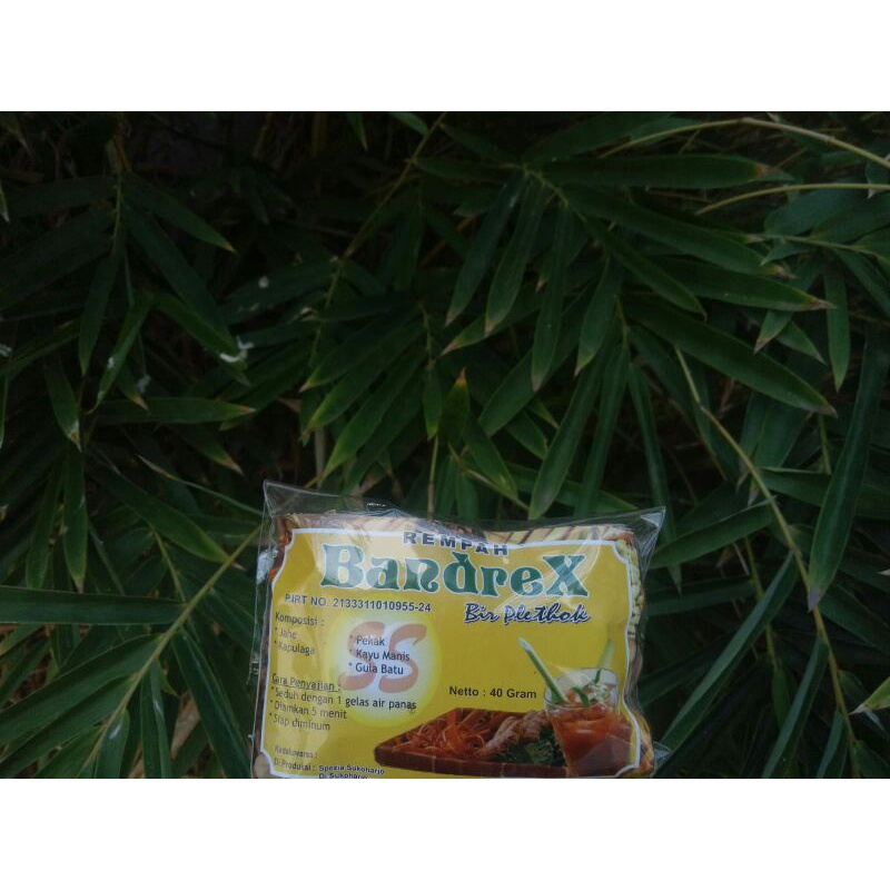 

Rempah BandreX Bir Plethok