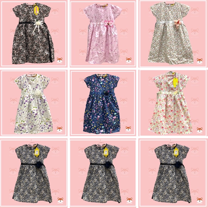 Phelicia Dress | Dress Anak Perempuan Umur 5 Tahun - 12 Tahun