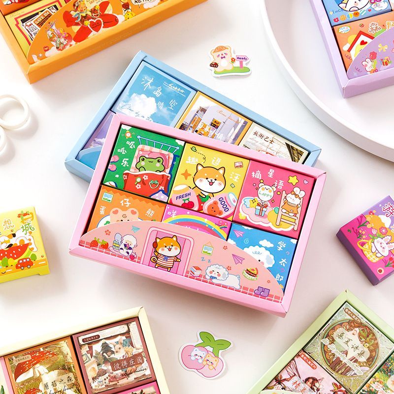 

MiniMart (10 PCS) Sticker / Stiker Random Lucu Murah Satuan Ecer Aesthetic Stiker HP LAPTOP