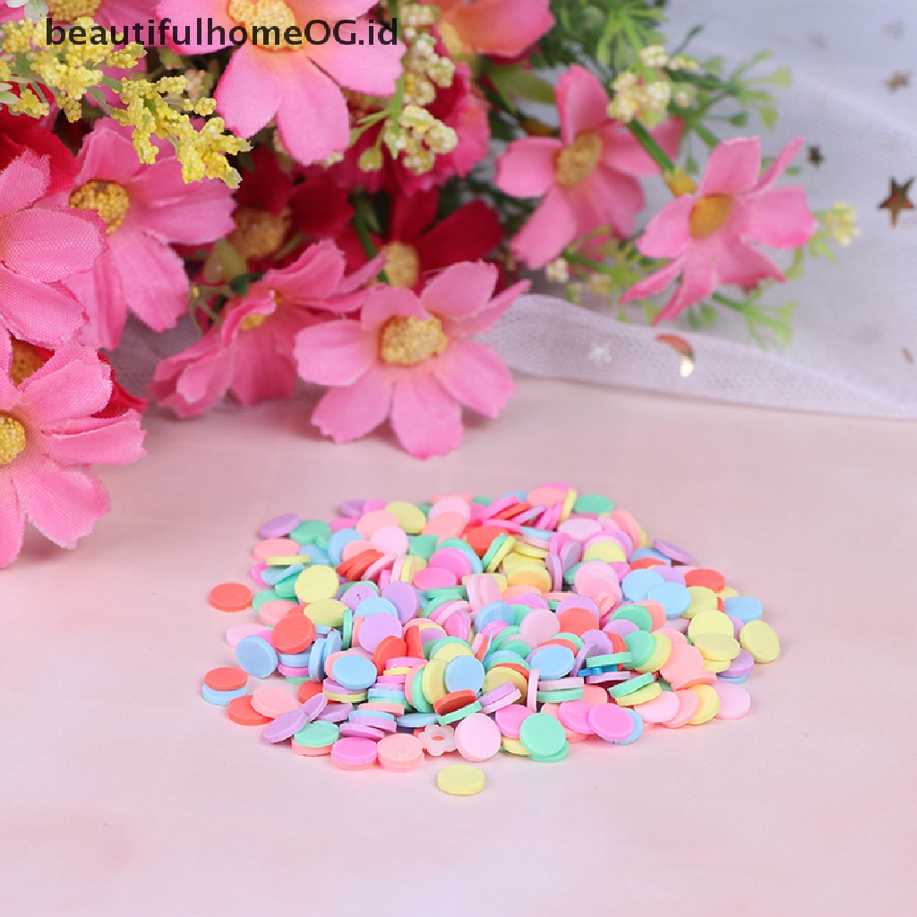 / Beautifulhomeog.id / 10g / Pak Mainan clay Polymer Permen Imitasi Untuk diy slime / Handphone