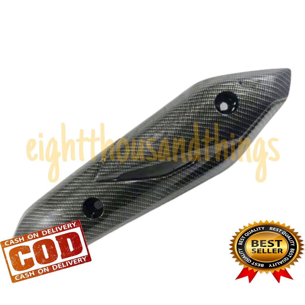 Tameng Cover Tutup Knalpot Motor Beat Esp FULL CARBON TECH IMPORT