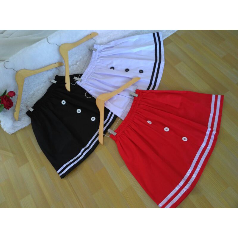 Tennis Button Skirt ~