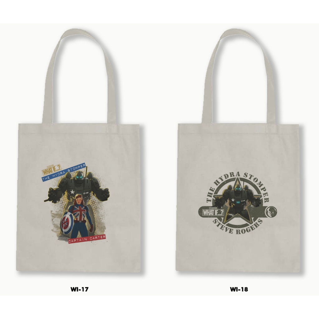 TOTE BAG BLACU - MARVEL WHAT IF .01