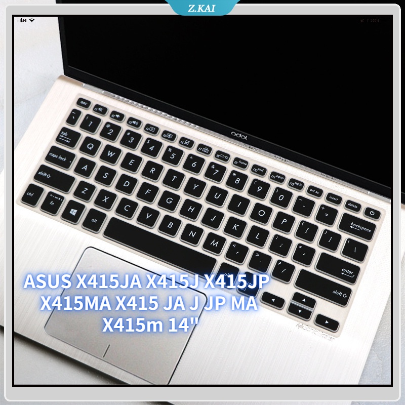 Film Pelindung Keyboard Laptop Bahan Silikon Tahan Air Tahan Debu Untuk ASUS X415JA X415J X415JP X415MA X415 JP MA X415m 14 Inch