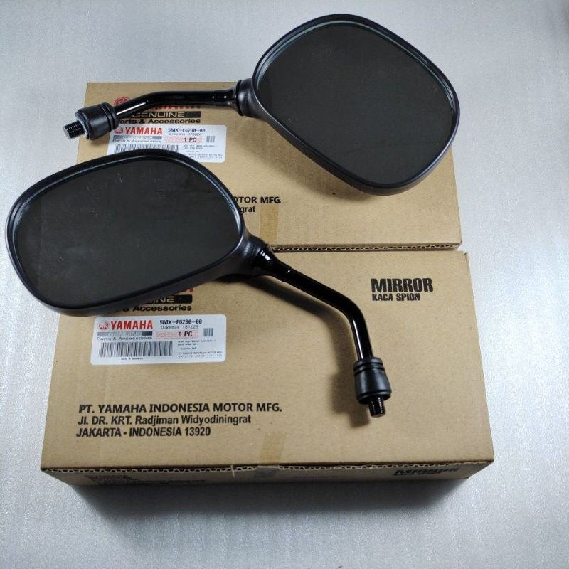 Spion kiri dan kanan set Yamaha Nouvo Original 5MX-F6280-00 dan 5MX-F6290-00
