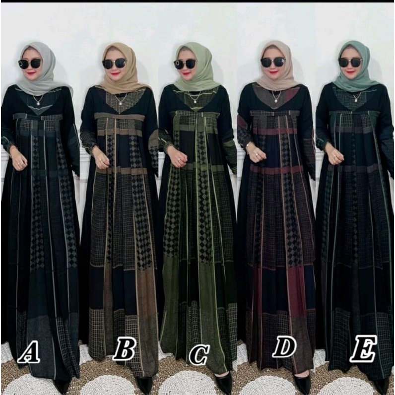 Gamis adisha dress gamis aswan