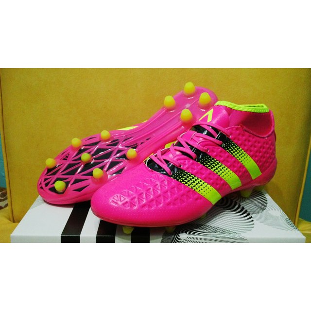 Sepatu Bola Sepatu Bola / Soccer Adidas ACE 16.1 Primeknit Pink - FG Berkualitas