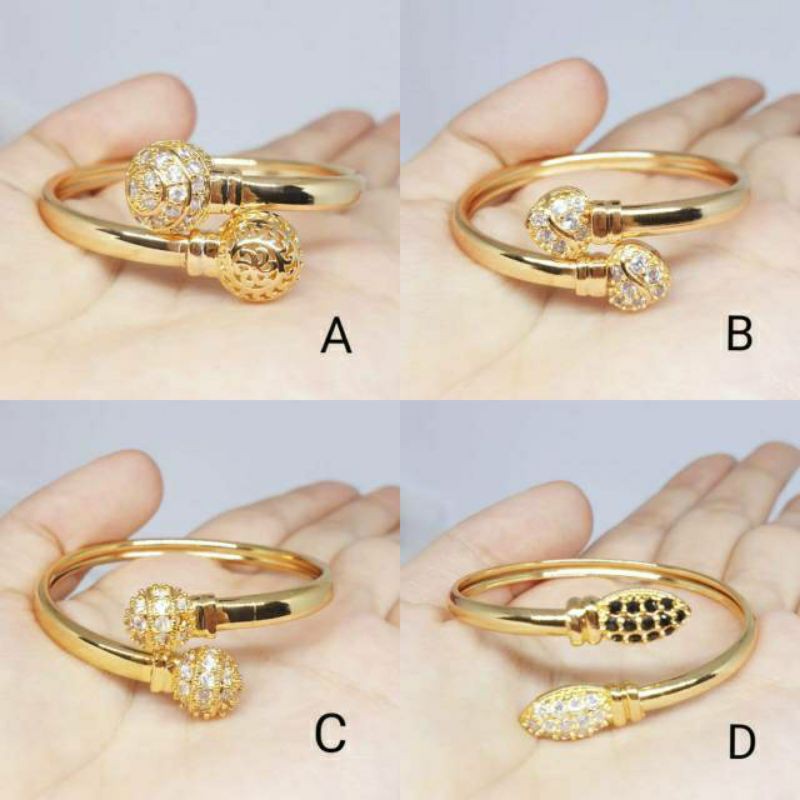 Gelang anak xuping lapis mas 18k [GA-37]