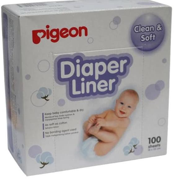 Pigeon Baby Diaper Liner 100 sheets