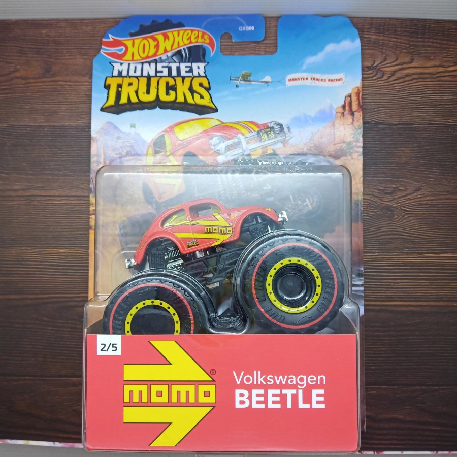 HOT WHEELS MONSTER TRUCKS JEEP WRANGLER FALKEN VOLKSWAGEN BEETLE MOMO LAND ROVER GREEDY RODGER DODGE