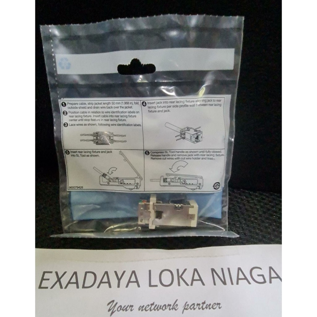 AMP Modular Cat.6A Shielded / Modular Stp Cat6A Commscope 2153449-1