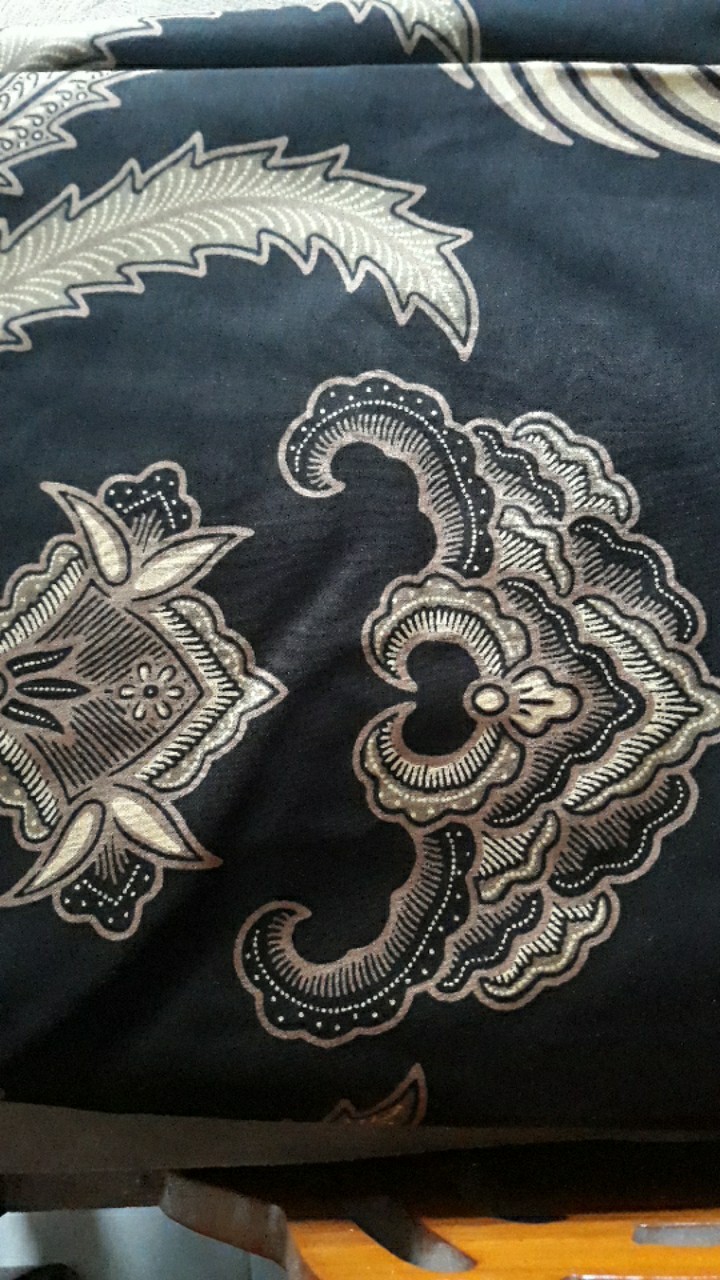 Kemeja Batik Prabu Bahan Katun Baturaden Reguler Fit A420