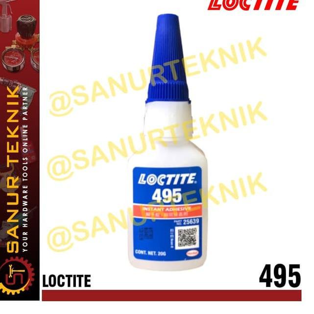 

Kekinian - Loctite 495 / Lem Baut Loctite495 / Instant Adhesive 20 gr ,,