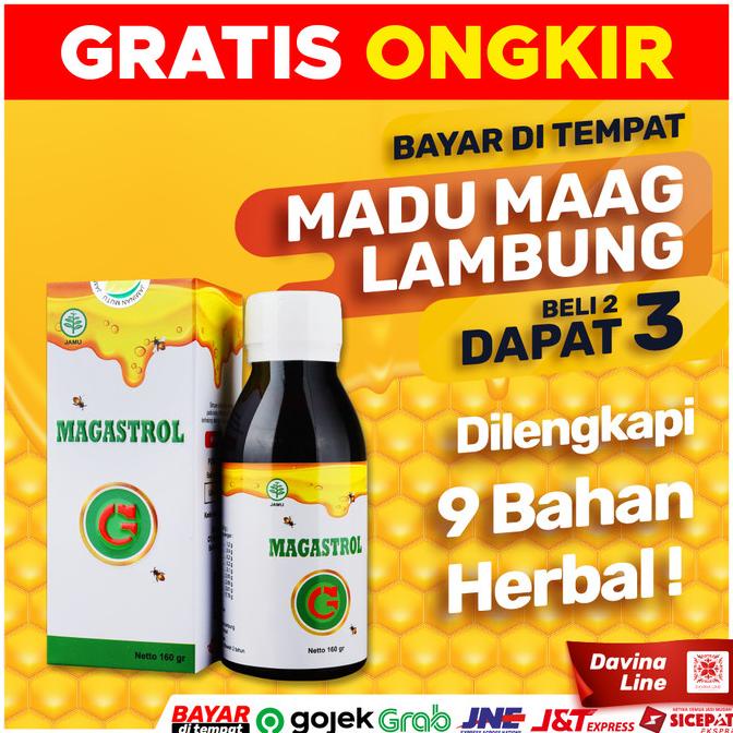 Obat Herbal Lambung Obat Maag Herbal Madu Lambung Madu Magastrol Forte