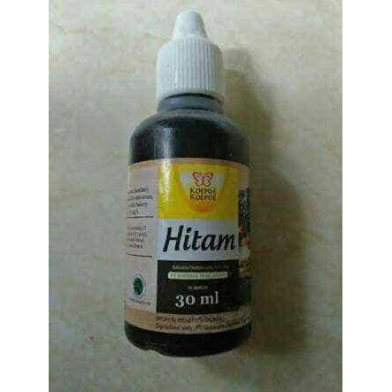 

Pewarna makanan merk Koepoe Koepoe, pewarna makanan HITAM 30ml BERKUALITAS