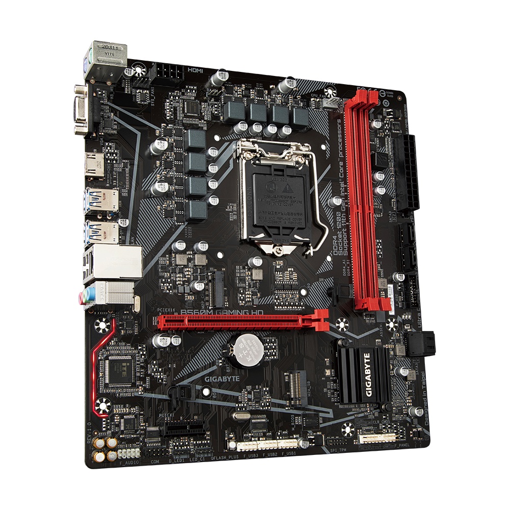 Gigabyte B560M Gaming HD (LGA1200, B560, DDR4, USB3.2, SATA3) NAMPOL GAN