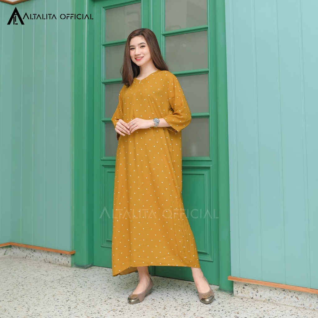 Daster Serut Dada Casandra Bali Kekinian Bahan Rayon Polos Wanita Remaja Daster Gamis Rayon Kekinian