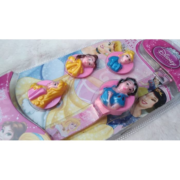 Terbaru Laris! JAM TANGAN ANAK PEREMPUAN PRINCESS DISNEY PUTRI DIGITAL KEPALA SET Murah!