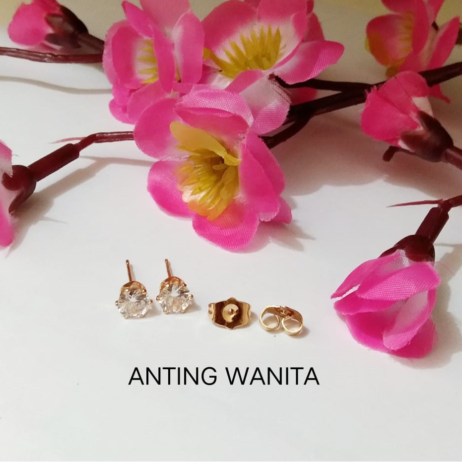 Kenten Acc - Anting Emas Perhiasan Wanita Permata Fashion Harian / Anting A-1