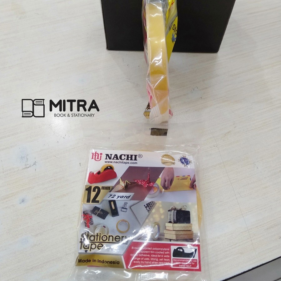 

Solasi Nachi stationary tape 12mm 1/2 inch x 72 yard