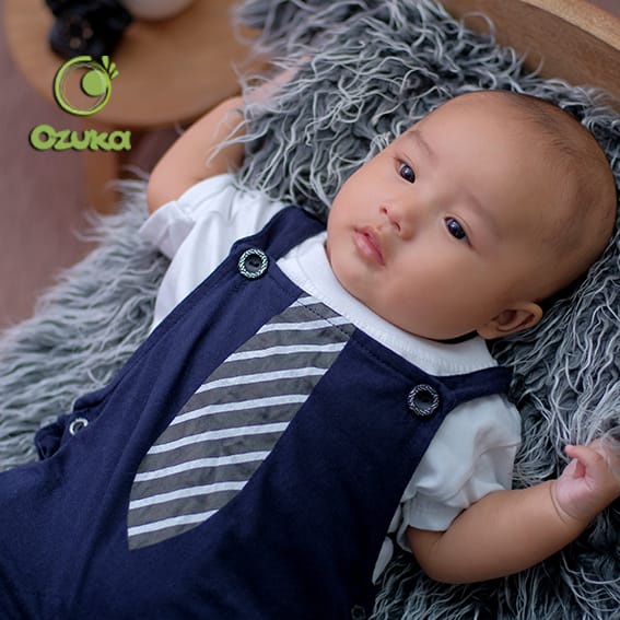 Baju Bayi Laki Laki 0 3 6 Bulan Baju Kodok Bayi Baru Lahir Newborn Lucu Dasi Jumper Ozuka