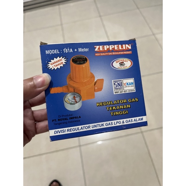 Regulator Tekanan Tinggi Zeppelin ORIGINAL