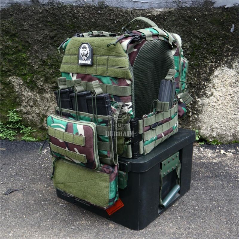 DURHAIM KING VIPER ORIGINAL BODY VEST DURHAIM LORENG TNI