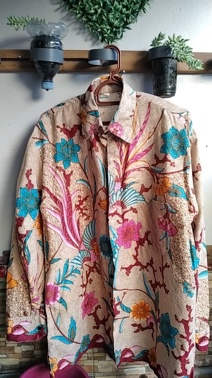 Maura Couple - Sania Ruffle Batik Couple Ori Ndoro Jowi Garansi Termurah Shopee - Batik Modern Solo