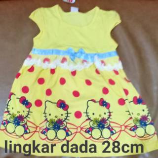 Dress hello  kitty  murah  dress anak murah  Shopee Indonesia