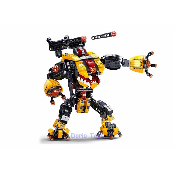 Sluban Brick Inquisitor Robot - Robot Pemberantas Kejahatan M38-B0997