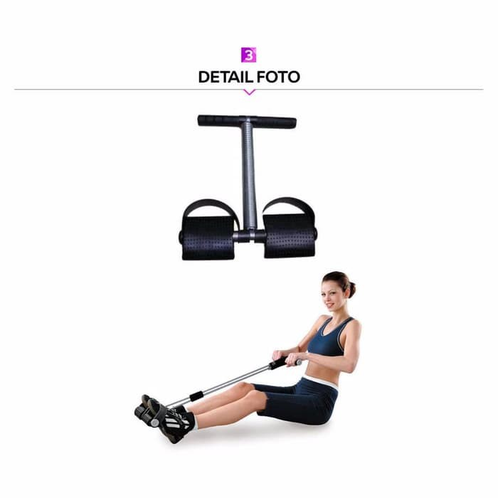 TUMMY TRIMMER JOGGING ALAT BANTU SIT UP Jogging Magnetic Trimmer