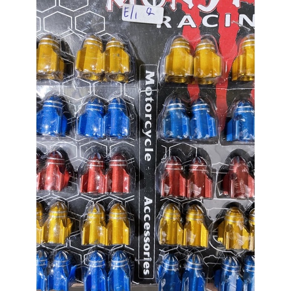 [1 PASANG / 2 PCS] TUTUP PENTIL VARIASI RUDAL ROKET