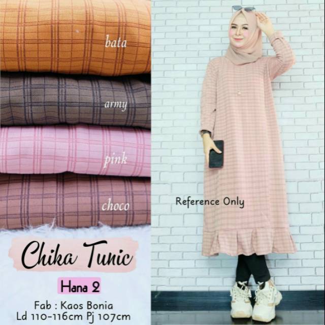 TUNIK KAOS // CHIKA TUNIK BY HANA 2
