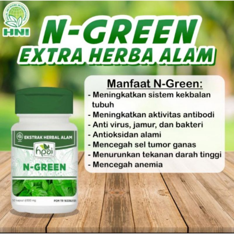 PROMO N-Green HNI HPAI Produk Herbal Alami