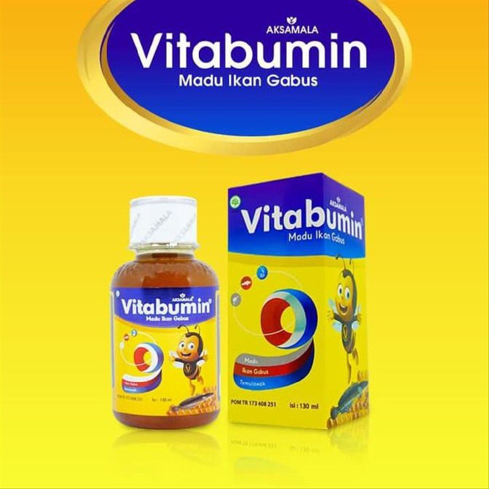 

Vitabumin Madu Ikan Gabus Tumbuh Kembang Anak 130ML