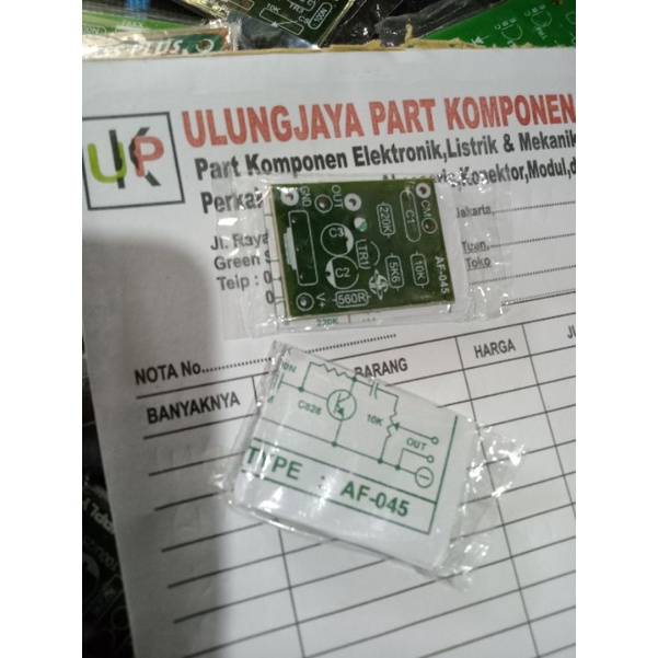 Jual PCB Preamp mic 1 transistor AF045 kit layout PCB | Shopee Indonesia