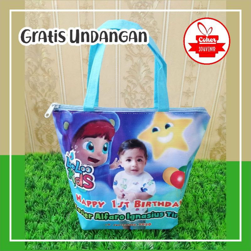 

Produsen goodie bag / tas ultah anak murah / goodie bag custom / promo acara tasyakuran dan aqiqah